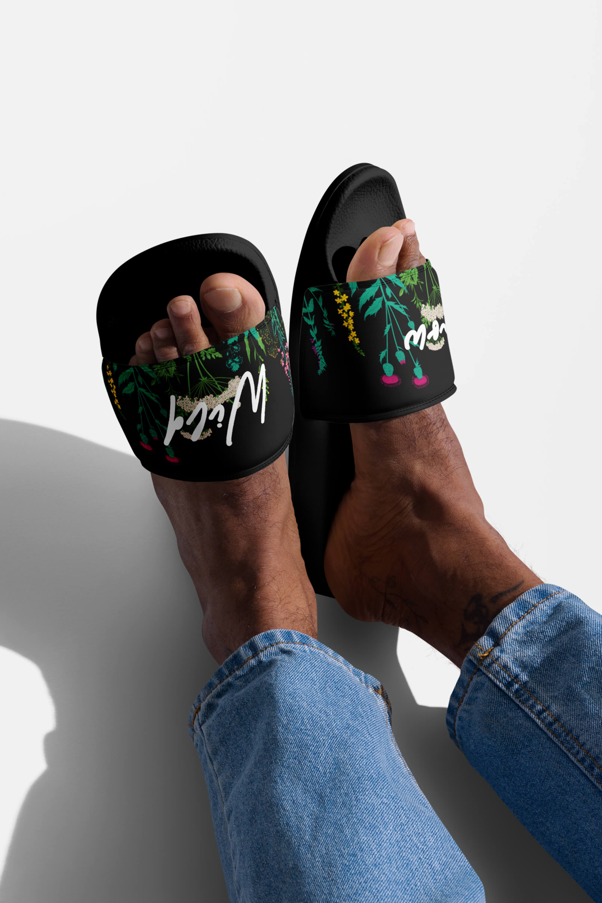 Grow Wild Logo Slipper