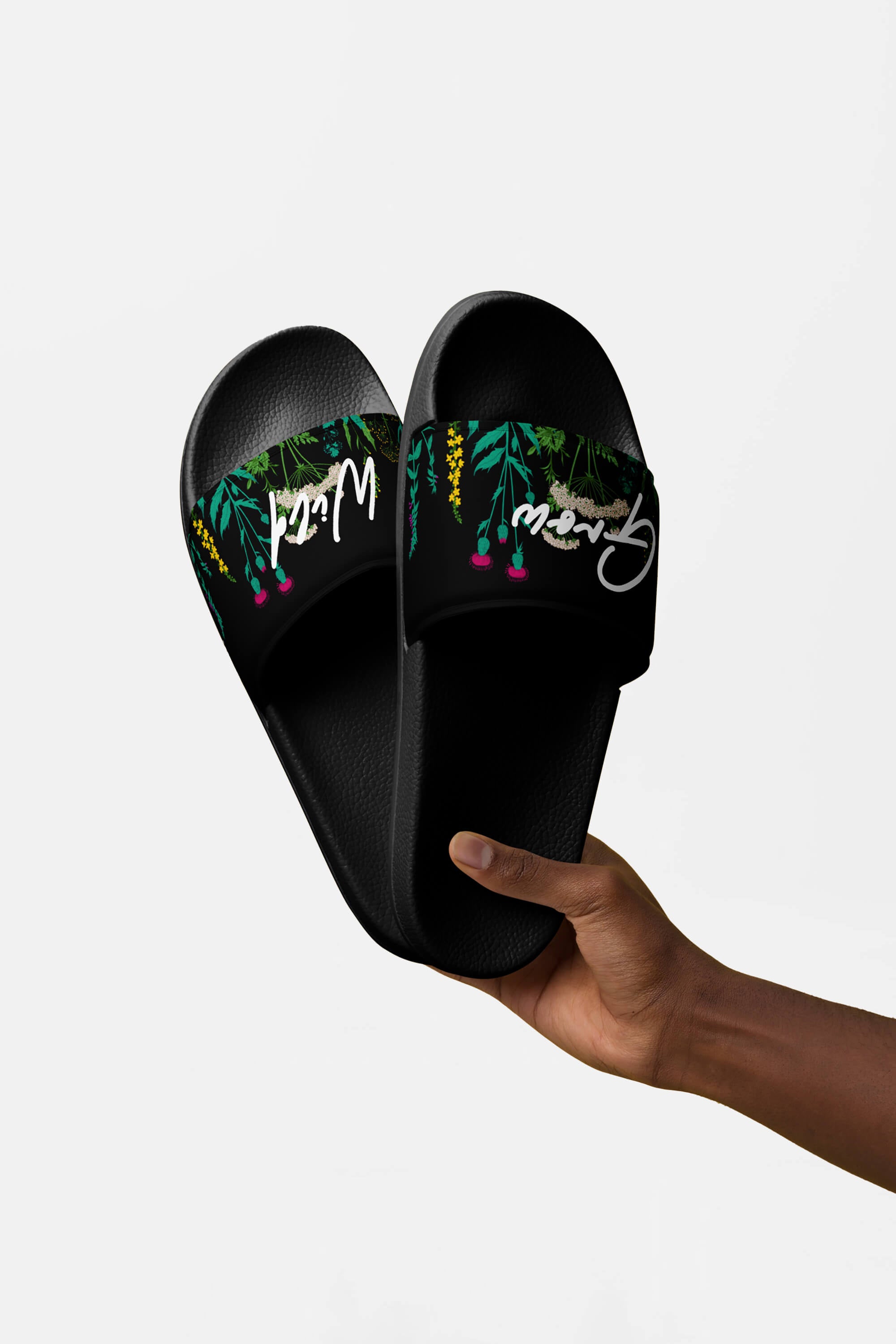 Grow Wild Logo Slipper