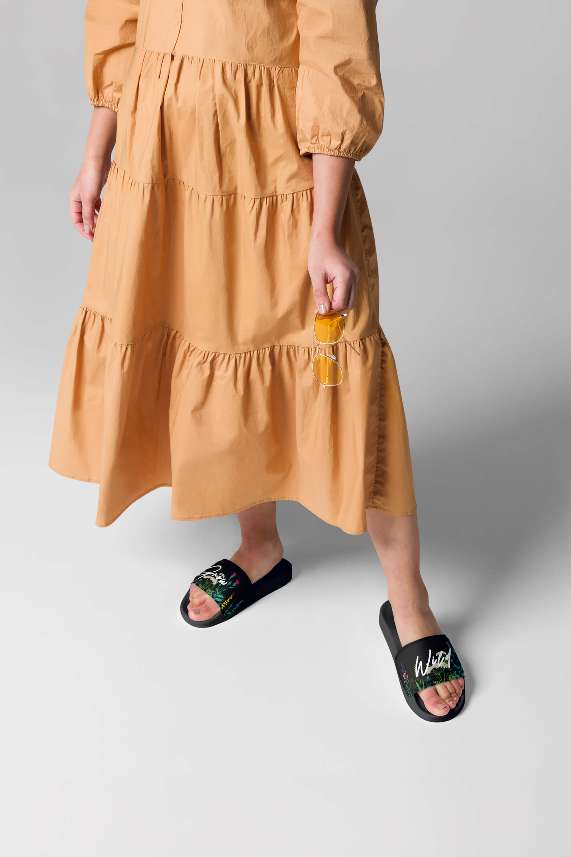 Grow Wild Logo Slipper