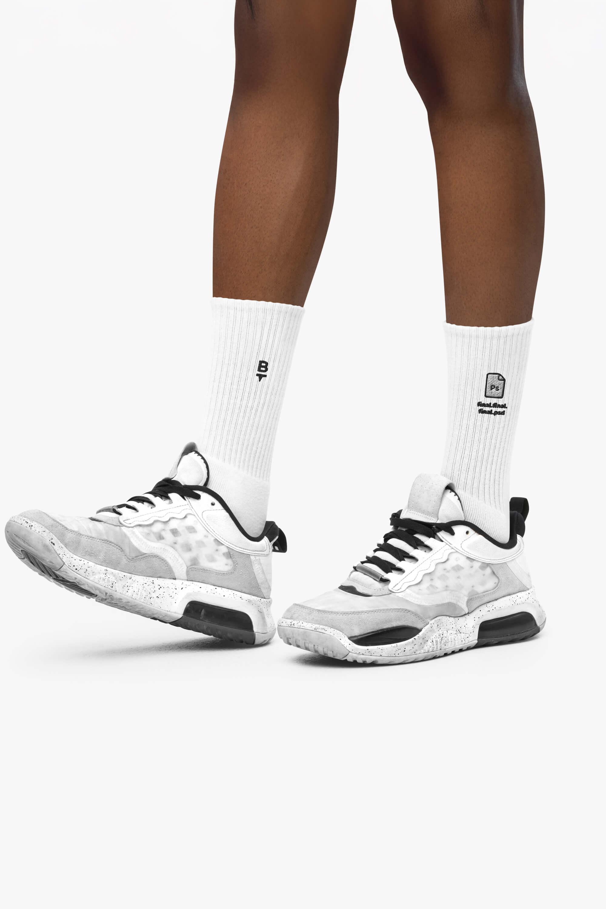 Final Final PSD Embroidered Socks